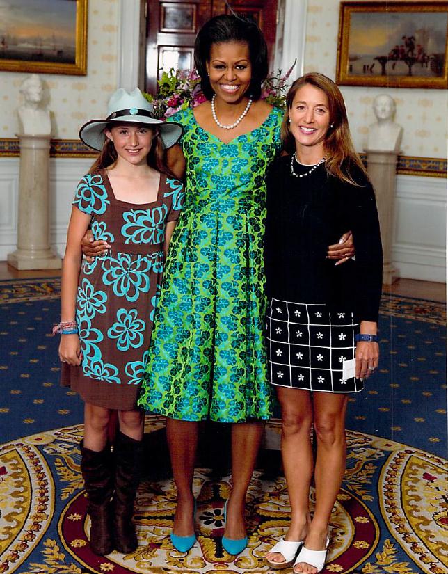 <strong>Hey, it's Kathryn and Elena with Mrs. Obama!</strong>
<br>
Click here for Kathryn's new website Make Wellness Fun!